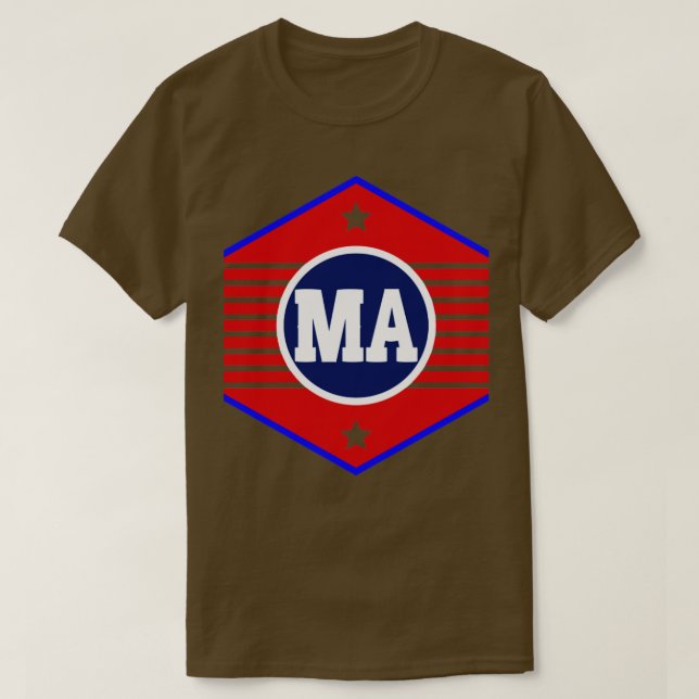 Massachusetts2  T-Shirt (Design Front)