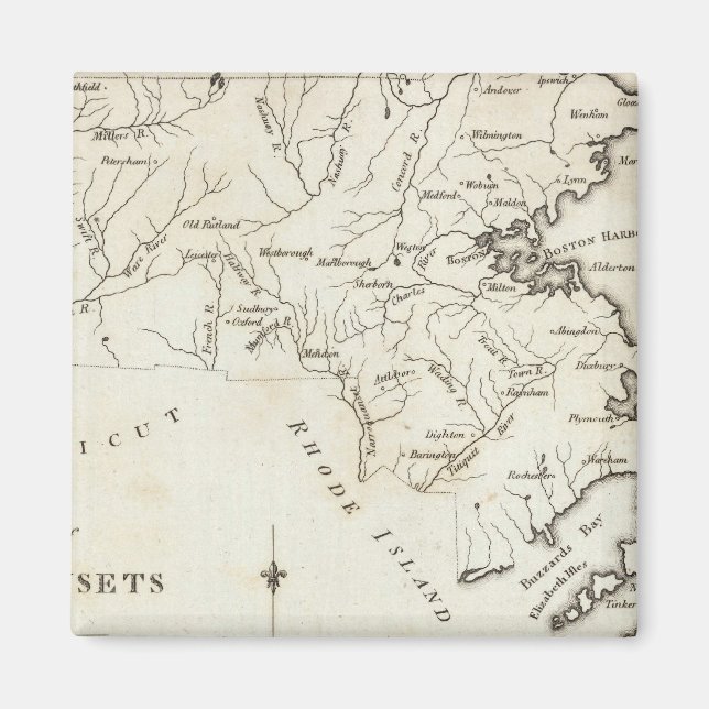 Massachusetts 2 magnet (Front)