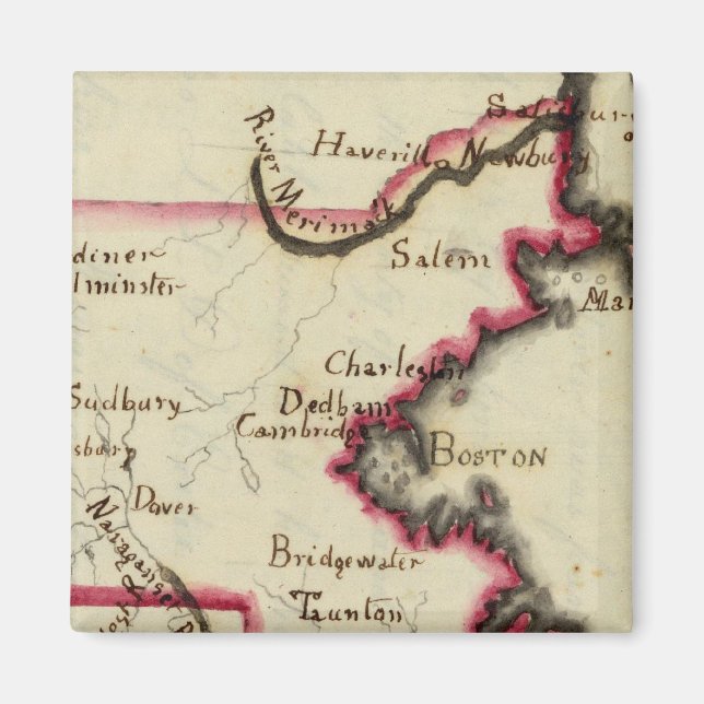 Massachusetts 2 magnet (Front)