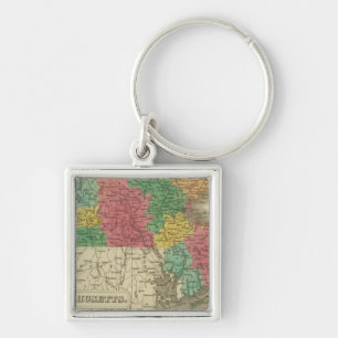 Massachusetts 7 key ring