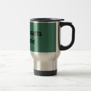 Massachusetts Awesome Quote Travel Mug