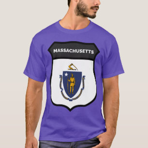 MASSACHUSETTS BADGE IV Oversized T-Shirt