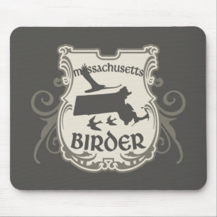 Massachusetts Birder Mouse Pad