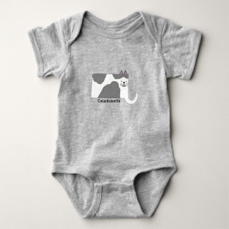 Massachusetts Catachusetts Baby Bodysuit