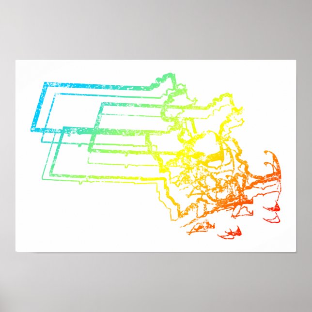 massachusetts chill blur poster (Front)