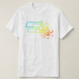 massachusetts chill blur T-Shirt