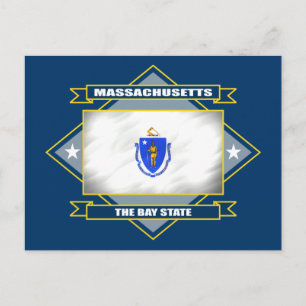 Massachusetts Diamond Postcard
