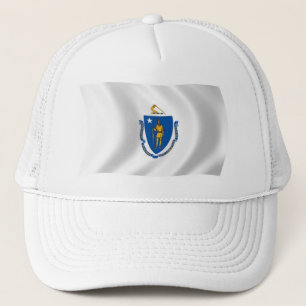 Massachusetts Flag Hat