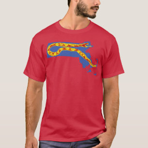Massachusetts Gadsden snake Pattern T-Shirt