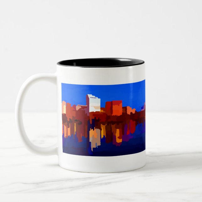 Massachusetts General Hospital Boston Two-Tone Coffee Mug (Left)