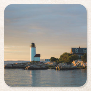 Massachusetts, Gloucester, Annisquam, Annisquam Square Paper Coaster