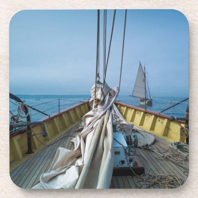 Massachusetts, Gloucester, Schooner Festival 3 Coaster (Front)
