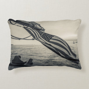 Massachusetts, Gloucester, Schooner Festival 5 Decorative Cushion