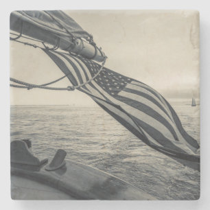 Massachusetts, Gloucester, Schooner Festival 5 Stone Coaster