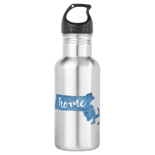Massachusetts Home Wood Grain 532 Ml Water Bottle