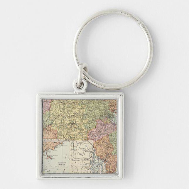 Massachusetts Key Ring (Front)