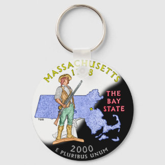 Massachusetts Keychain