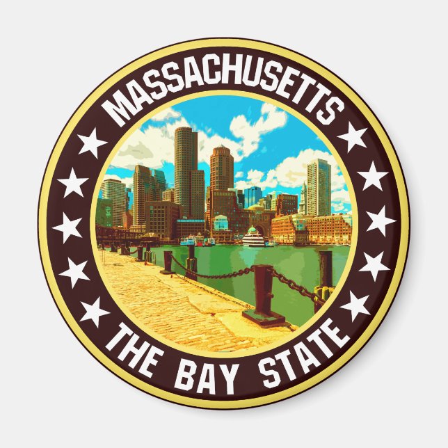 Massachusetts                                      magnet (Front)
