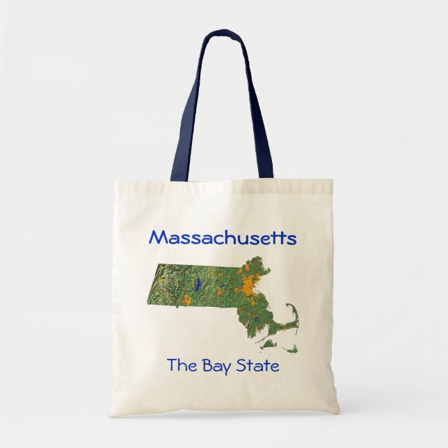 Massachusetts Map Bag (Front)