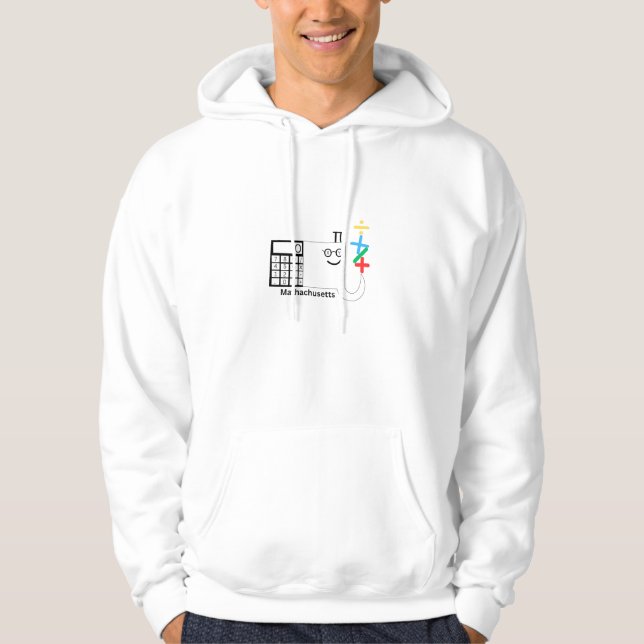 Massachusetts Mathachusetts Men's Hoodie (Front)