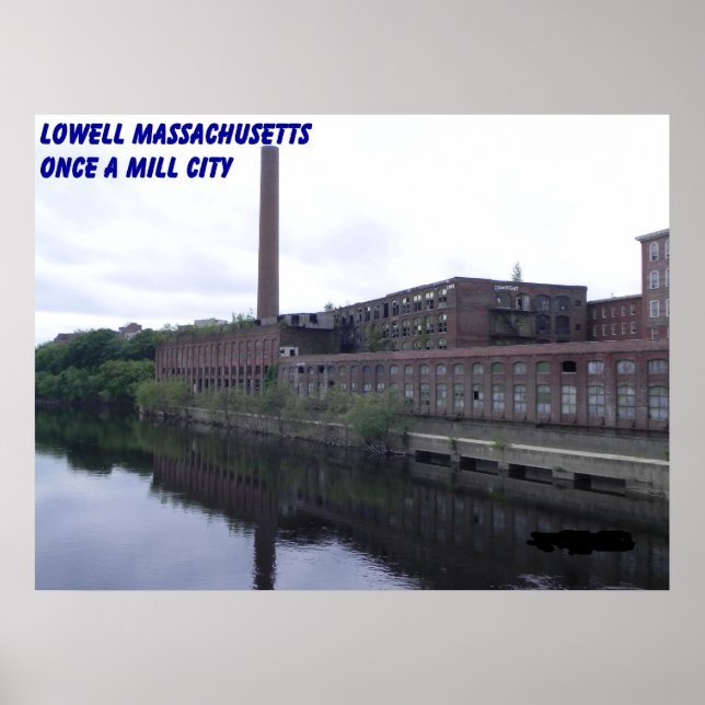 MASSACHUSETTS MILLS POSTER (Front)