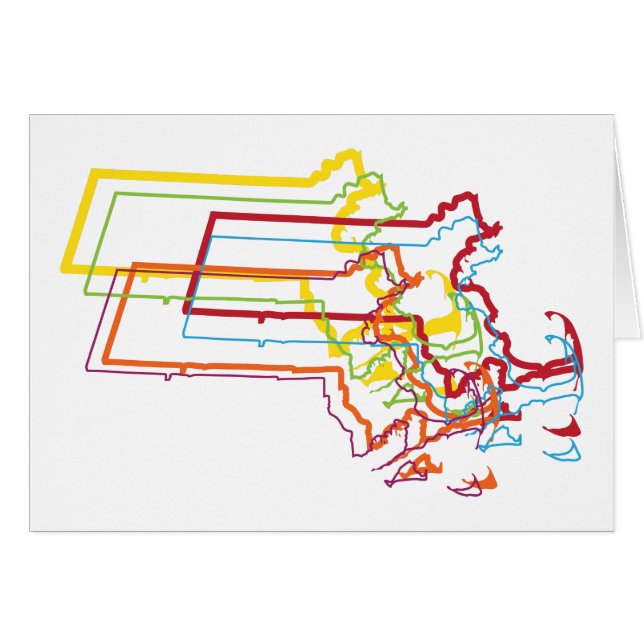 massachusetts pride blur (Front Horizontal)