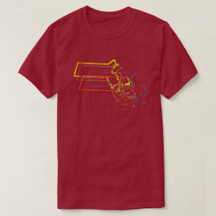 massachusetts pride blur T-Shirt