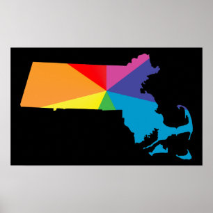 massachusetts pride. poster