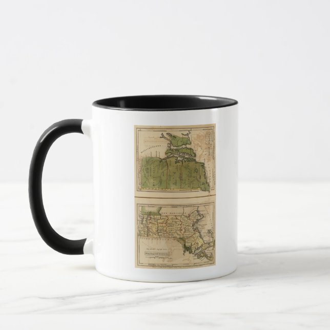 Massachusetts, Rhode Island Mug (Left)