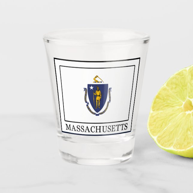 Massachusetts Shot Glass (Front)