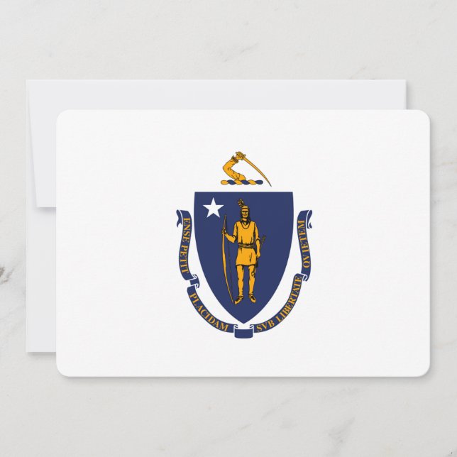 Massachusetts State Flag Design (Front)
