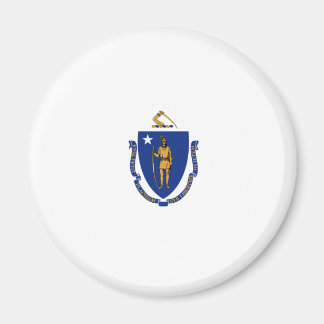 Massachusetts State Flag Magnet