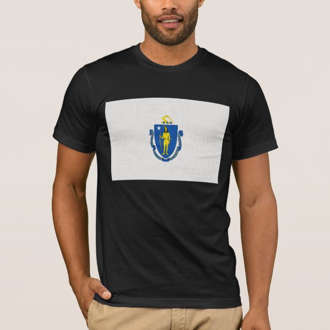 Massachusetts State Flag T-Shirt (Front)