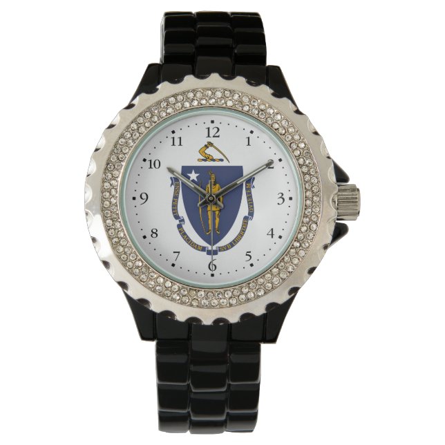 Massachusetts State Flag Watch (Front)