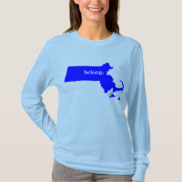 Massachusetts State Map Belong