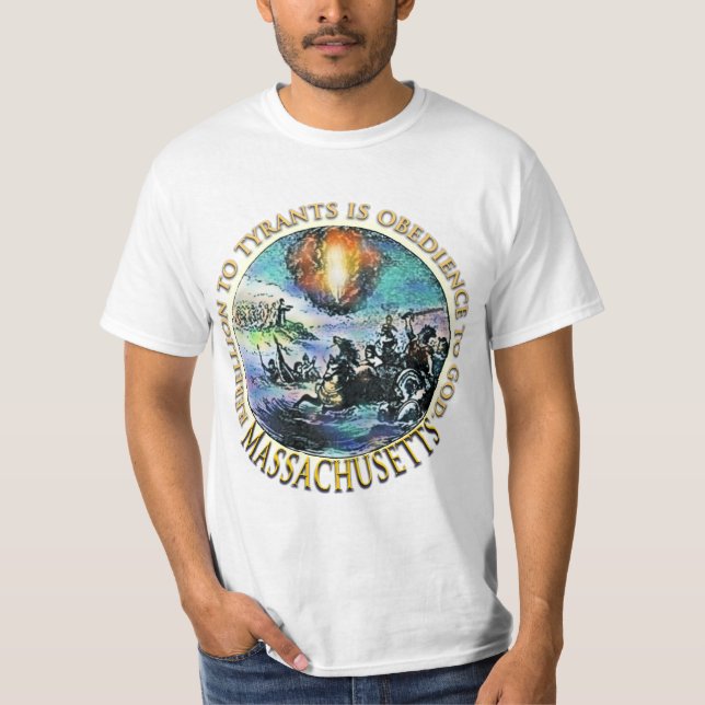 Massachusetts Tea Party t-shirt (Front)