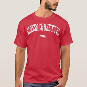 Massachusetts Vintage Style  T-Shirt