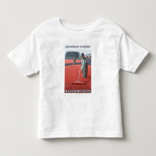 MassachusettsCranberry Bog Harvest Toddler T-Shirt