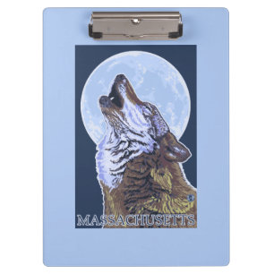 MassachusettsHowling Wolf Clipboard