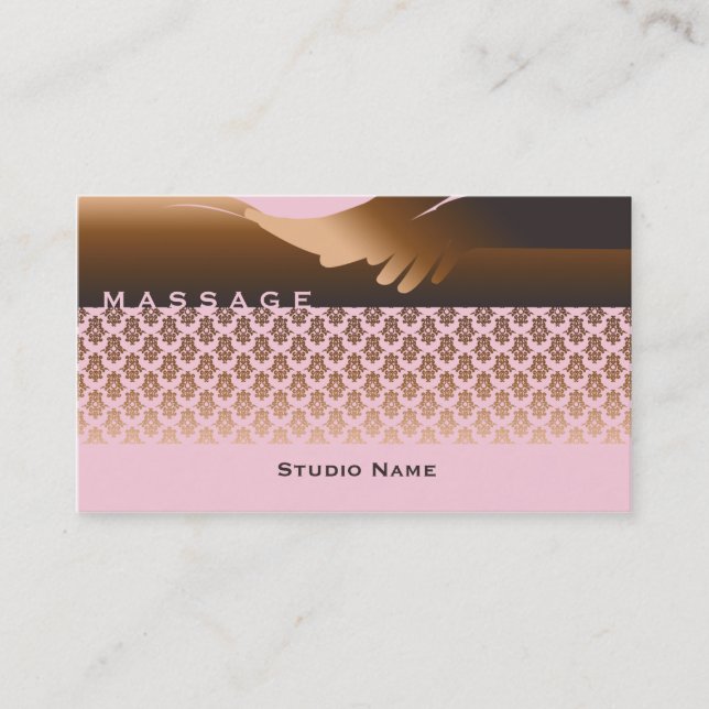 Massage - Business Card (Front)