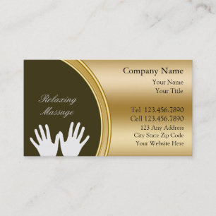 Massage Business Card