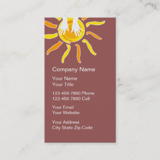 Massage Business Cards