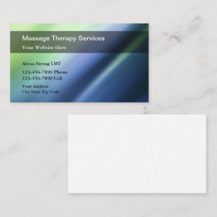 Massage Business Cards
