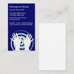 Massage Business Cards
