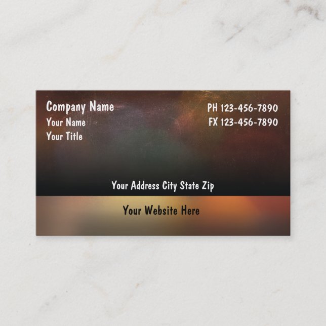 Massage Business Cards (Front)
