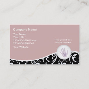 Massage Business Cards