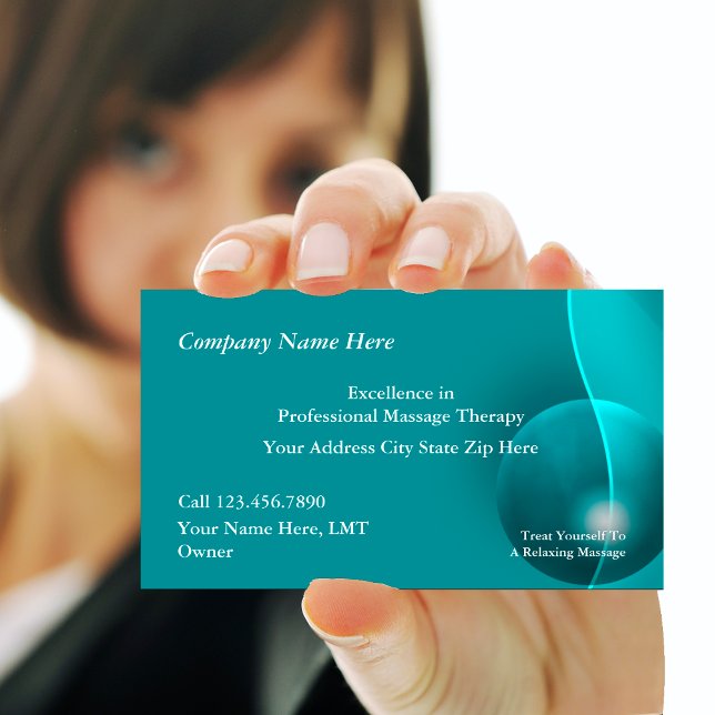 Massage Business Cards (Creator Uploaded)