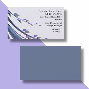 Massage Business Cards