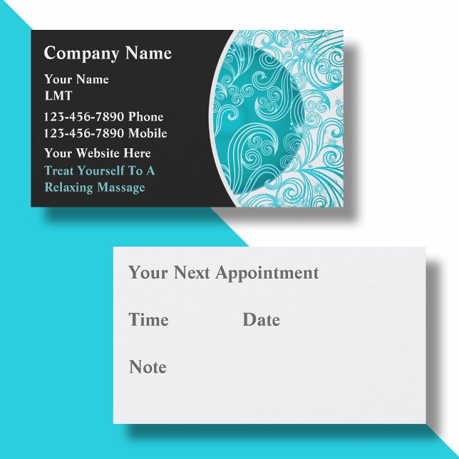 Massage Business Cards (Creator Uploaded)