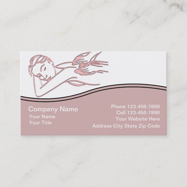 Massage Business Cards (Front)